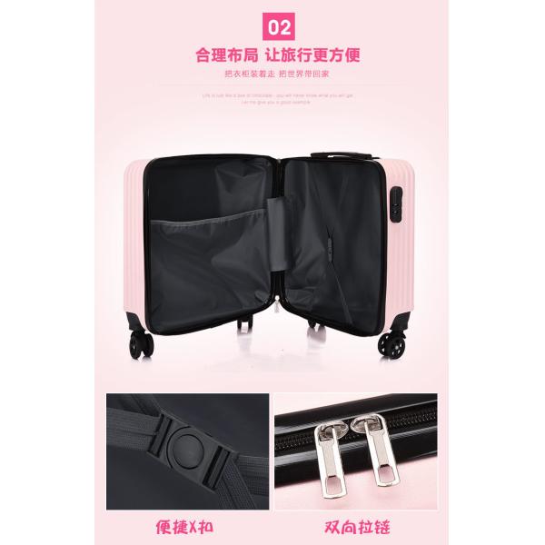 Sturdy Lightweight Youth Rolling Suitcases , Multipurpose Childrens Wheeled Bag