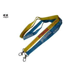Cheap Personalised ID Badge Holder Lanyard With Silk Screen Print Logo wholesale