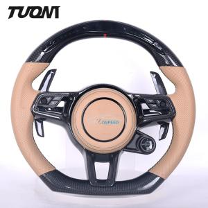 Cheap Carbon Fiber Porsche Cars Steering Wheel Macan Cayenne wholesale