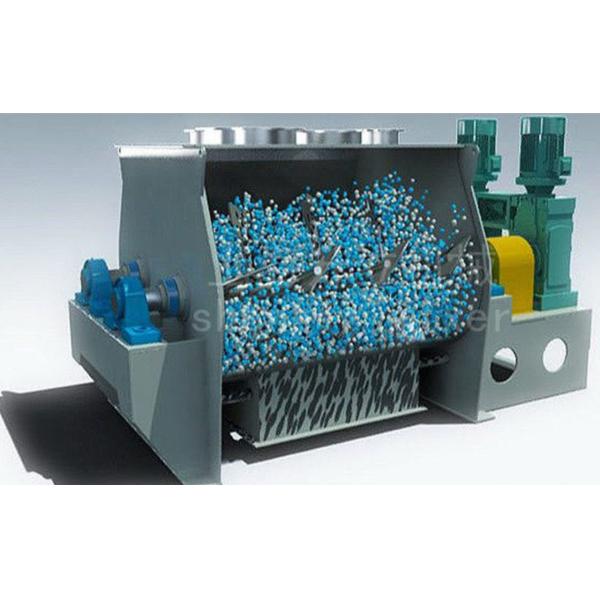 High Speed Food Powder Mixing Machine , Automated Batch Production Line Mixer