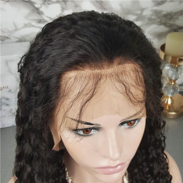 Peruvian Long 100 Percent Lace Front Human Hair Wigs With Baby Hair