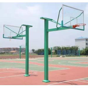Waterproof Movable Basketball Stand , Anti Crack Portable Adjustable Basketball