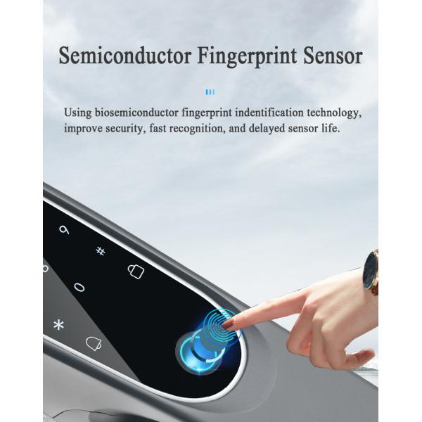 Smart Wifi HD Camera Lock Waterproof Smart Lock Aluminum Alloy