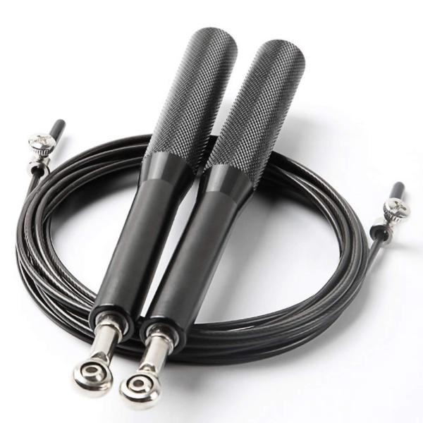ZHIHUI 300cm Steel Cable Jump Rope Self Locking Aluminium Handle
