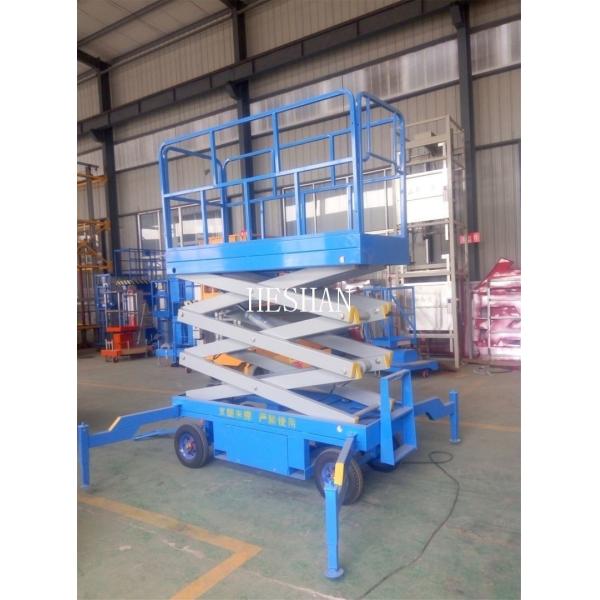 20M Battery Operated Scissor Lift Table Automotive Hydraulic For Aerial Work