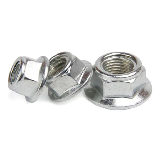 DIN6923 M3-M16 Anti Theft Nut Stainless Steel 316 Anti-Slip Tooth Strap Hexagonal Flange Face Lock Nut Hexagon Nuts