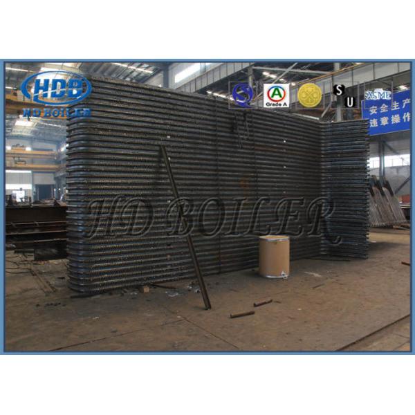 High Efficient Heat Exchanger Water Tube Boiler Parts Painted Waterwall Panel