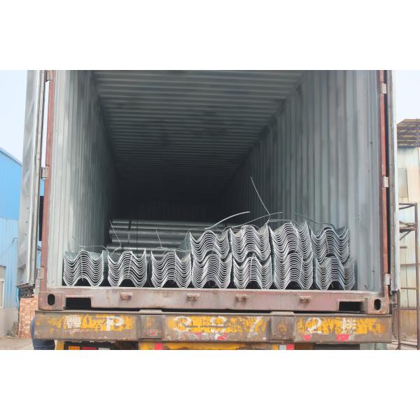 Q235 Q345 Galvanized Steel Highway Guardrail Fishtail End for Customized Projects