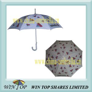 Aluminum Auto Straight Umbrella with Logo Printing(WT5038)