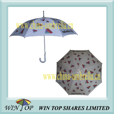 Quality Aluminum Auto Straight Umbrella with Logo Printing(WT5038) for sale
