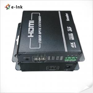 Cheap 10.2Gbps HDMI To Fiber Converter HDMI 1.4 HDCP 1.2 With EDID 60KM wholesale
