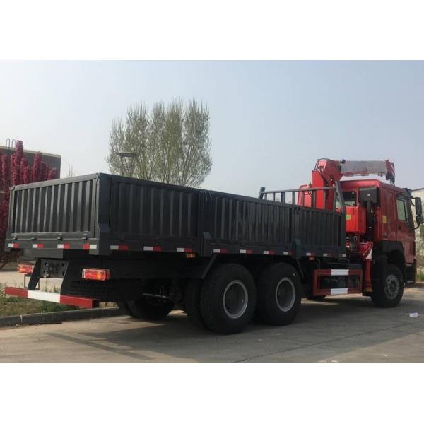 SINOTRUK HOWO Truck Mounted Crane / Truck Mounted Jib Crane For Construction