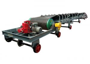 Rail Whell Movable 1200mm Belt Conveyor Machine