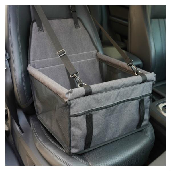 Pink 42cm Dog Travel Car Seat BSCI Collapsible Dog Carrier Car