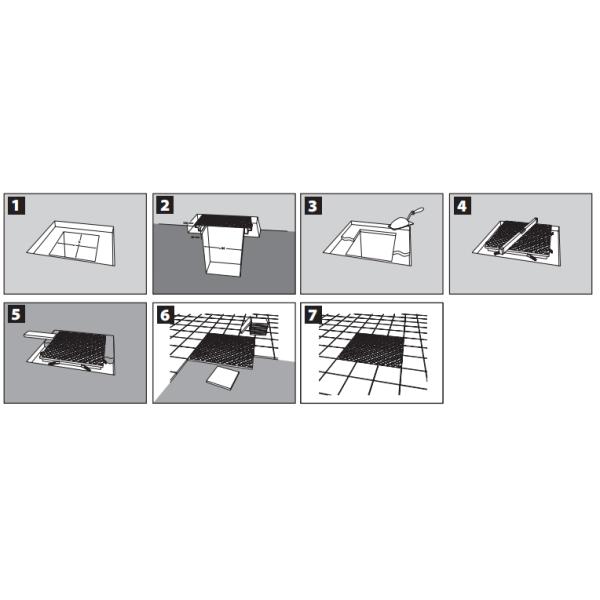 Recessed Access Cover Aluminum Material 600mm*600mm Size ISO 9001 Certification