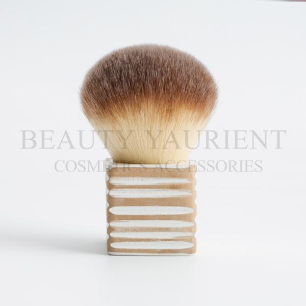 SA8000 Wooden Handle Square Kabuki Brush Kabuki Foundation Brush