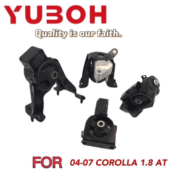 Toyota COROLLA 04-07 1.8L AT 12305-22240 1zz avensis raum premio nze 121 sera Rear Engine Mounting