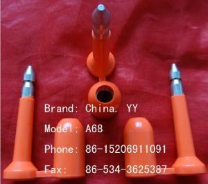 China One-time Plastic ABS High Security Container Bolt Seal on sale