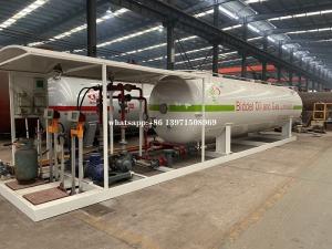China 20cbm 20000 Liters Large LPG Storage Tanks High Strength With Dispenser Equipment on sale