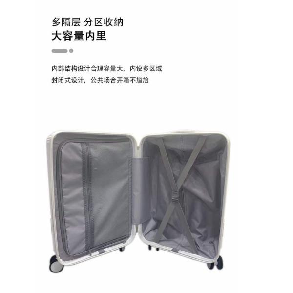 Custom Carry On Luggage Front Pocket Business Pp Light Weight Travelling Bags Suitcase Trolley Set Suitcase 4 Wheels
