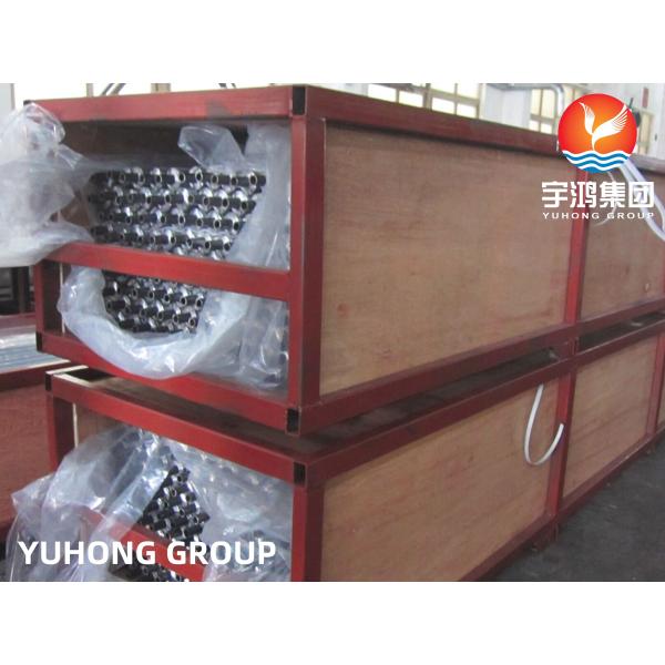 Wound Fin Tube ASTM A249 TP321 For Air Cooler , Heat Exchager , Condenser