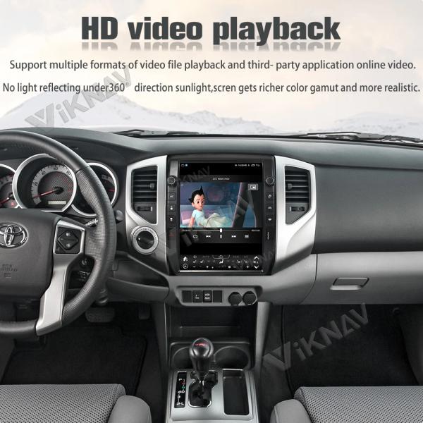 12.1inch Car Radio For Toyota Tacoma 2005-2015 Android Auto wireless Carplay GPS Navigation LCD Display Screen Multimedia player