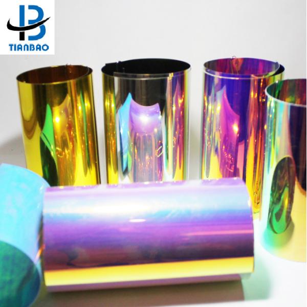 PET Film Metallized Aluminum Foil Wrapping Paper for Customized Color Packaging Usage