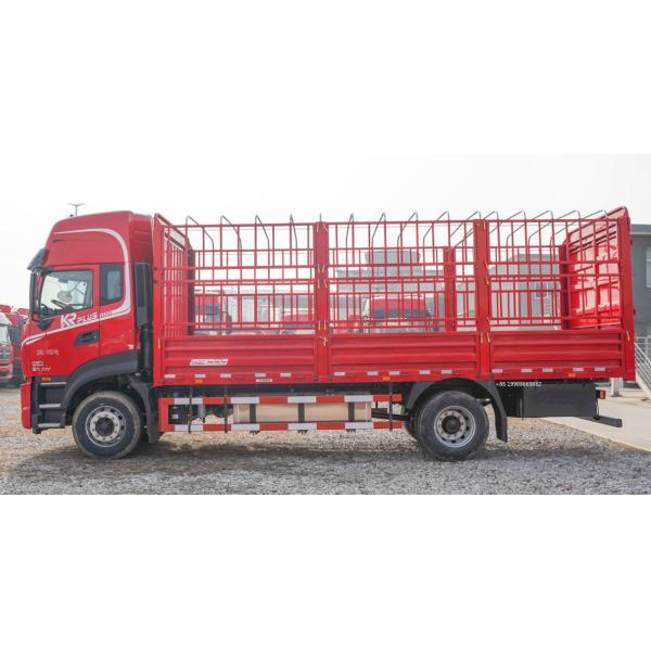 6.8 Meter Dongfeng High-rail Cargo Truck | 5-10T Load Capacity | Diesel Engine Fence Transport Livestock Truck