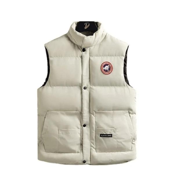 Down Cotton Stand Collar Canada Plus Men′s Goose Down Coat Down Vest Outdoor Men