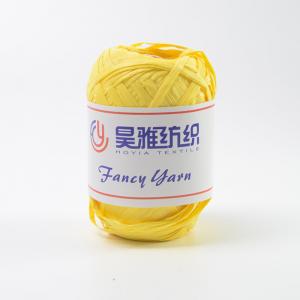 China Custom Rayon Raffia Ribbon Yarn Crochet Craft Paper Packing on sale