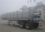 30CBM Bitumen Heating Tank , Asphalt Cheap Tanker Trailer , Asphalt Tank