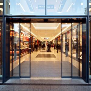 China Anodizing 1.3mm Aluminum Frame Sliding Glass Doors on sale