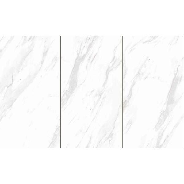 Carrara White Porcelain Bathroom Wall Tiles Indoor 30 X 60 Cm Size High Gloss 2