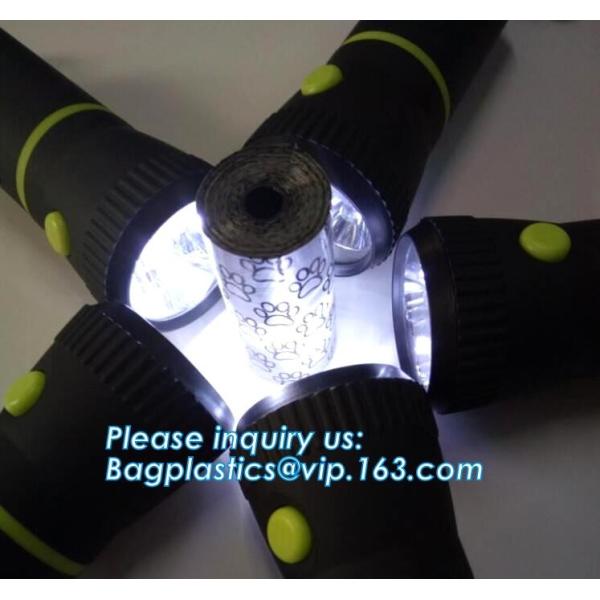 Nappy Baby Disposable Diaper Sacks, Degradable scented disposable baby diaper sack, green tie handle baby diaper sack