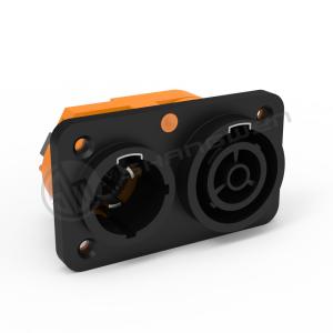 Cheap Ip65 Electrical Waterproof Power Connector Female Chassis Connector wholesale