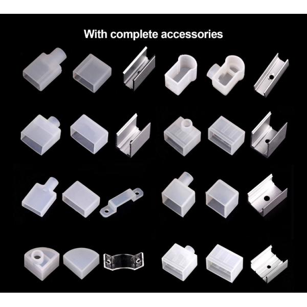 5m RGB LED Neon Strip WS2811 Neon Flex RGB 24V IP67 Outdoor