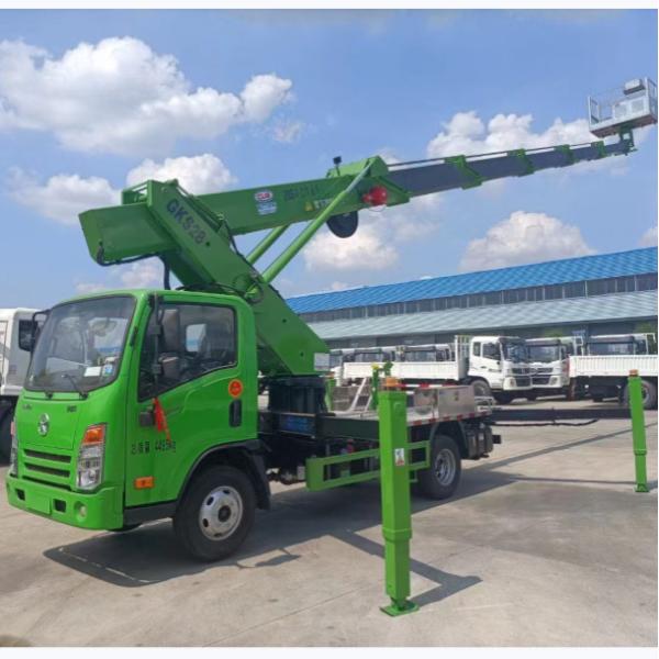 Left Or Right Hand Drive Aerial Work Platform Truck with 1000x700x1250mm Bucket Size