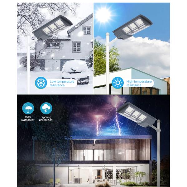 Garden Road Ip65 Outdoor Waterproof Solar Light ABS 100w 200w 300w 400w 500w Integrated All In One Led Solar Street Light