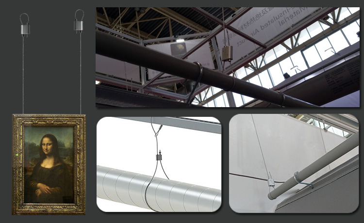 Adjustable Brass Wire Rope Grip Lock for Secure Cable Management with 7x7 or 1x19 Construction and 1.0-1.5mm Diameter