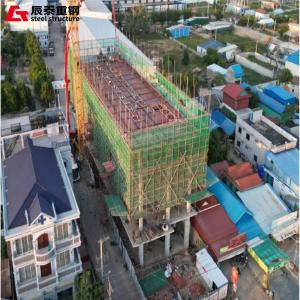 High Rise Steel Frame Office Building Prefabricated For Commercial