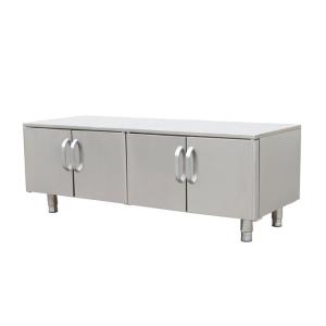 Commercial Stainless Steel Kitchen Cabinets , 50mm Restaurant Stainless Steel