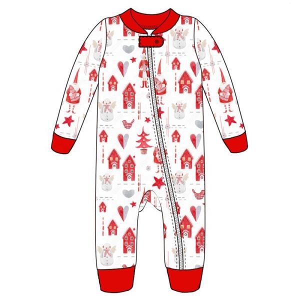 Christmas Baby long sleeve girls dresses christmas printing clothing children outfits girl dress