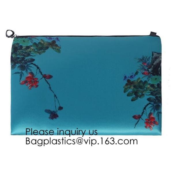 Customizable Printing Pencil Girl Cosmetic Messenger Bag,Promotion Customizable Party Girl Long Makeup Purse Bag