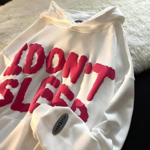 Custom High Quality 3D Puff Printing Hoodie Heavy Weight 100% Cotton Pullover Men′s Hoodies