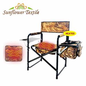 Buy cheap 56x47x90cm Folding Heated Chair Oxford Foldable Heating Fishing Chair from wholesalers