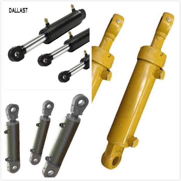 Standard Welded Hydraulic Cylidners Piston Chrome Rod Double Acting Lifting