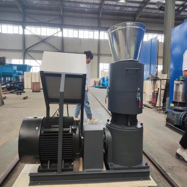Easy Operation Feed Pellet Machine 800-1200kg/h Animal Feed Making Machine High Productivity Food Pellet Mill