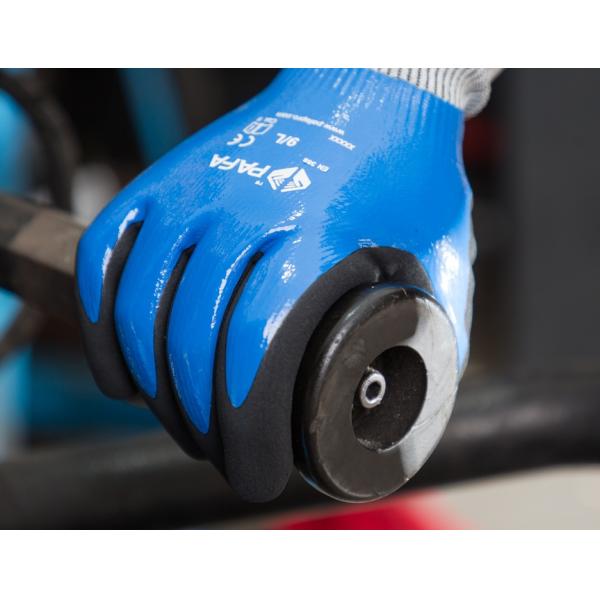 Mining & Construction Double Nitrile Dipping 13G Cut Resistant Safety Gloves