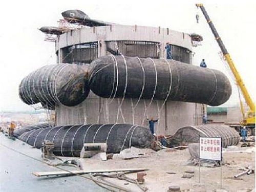 Custom Buoyancy Marine Salvage Airbags 0.17MPa 2.0m Dia