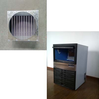 Island Freezer Air Cooled Evaporator Coils Hydrophilic